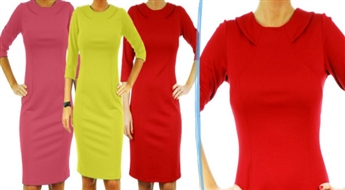 ДОСТАВКА ПО ВСЕЙ ЛАТВИИ! Облегающие и элегантные женские платья разных цветов с нижней частью в виде юбки-карандаш со скидкой!
