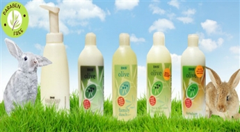 DKS Olive produkcija BEZ parabēniem matiem un ķermeņa kopšanai ar atlaidi!