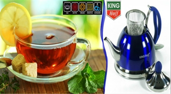 ДОСТАВКА ПО ВСЕЙ ЛАТВИИ!Заварник King Hoff-3762 для истиных ценителей чая со скидкой!