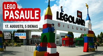 Ceļojums LEGO pasaulē! 5 dienas!