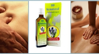 ДОСТАВКА ПО ВСЕЙ ЛАТВИИ! Натуральное травяное масло из Германии: в составе эфирные масла растений, трав, ягод и корней (100 мл)!