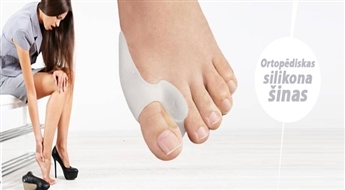 Ортопедические силиконовые шины для коррекции и комфорта больших пальцев стопы (2 шт.) всего за 6.50 EUR!