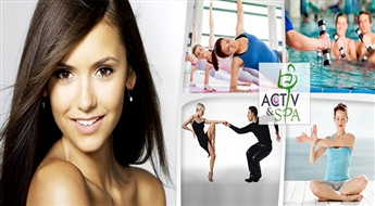 ACTIV&SPA: Отличное предложение! 4 занятия водной аэробикой или 8 занятий в зале (Пилатес, Восточные танцы, Ladydance&Fitness, Фитнес-йога или Зумба)!
