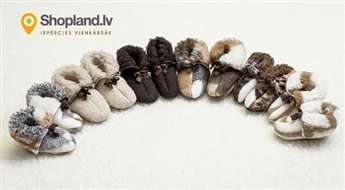 Marando: MARANDO:Тапочки для малышей из 100% овечей шерсти