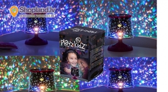 LED Lampa Zvaigžņu Projektors Playz Kidz