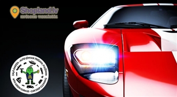 Zaļā garāža: Полировка передних фар легкового автомобиля для идеального освещения на дорогах