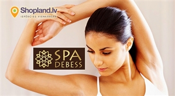 Spa Debess: Классический массаж всего тела с ароматическими маслами + пилинг с голубой глиной или с экстрактом сапропеля