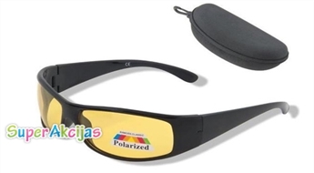 Inovatīvās polarizētas brilles + maciņš - parūpējieties par Jūsu acu komfortu!