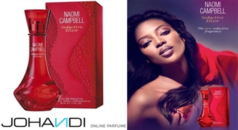 Smaržas Naomi Campbell Seductive Elixir 50 ml + piegāde ar kurjeru par 56% lētāk!