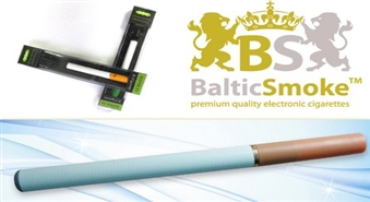 BalticSmoke piedāvā! Atkārtoti lādējams e-cigaretes komplekts „First” ar 50% atlaidi!
