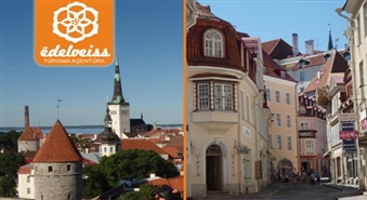 Vienas dienas ceļojums uz Tallinu - viduslaiku pērli ar 50% atlaidi no tūrisma aģentūras Ēdelveiss 13. augustā!