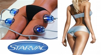 Vakuuma masāža ķermenim ar franču aparātu Starvac ar 57% atlaidi no salona Zelta Stils!