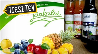 Z/S Jāņkalni:Dabīgās sulas- vitamīnu komplekts ar vasaras garšu.