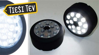 Gaismas diožu LED lampa - lukturis ar magnētu un gumijotu korpusu