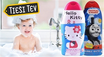 Bērnu šampūns un dušas želeja vai vannas putas - ieprieciniet savus mazuļus ar garšīgu smaržu!