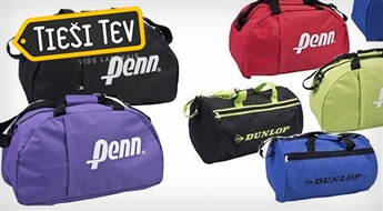 Izturīgas un ietilpīgas DUNLOP somas dažādās krāsās sportam vai ceļojumiem