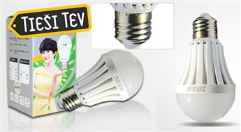 Ekonomiskās LED spuldzes ar vēsi baltu gaismu