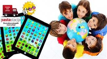 Планшетный компьютер для детей E-pad - развивающая игра для освоения алфавита, цифр и прочего