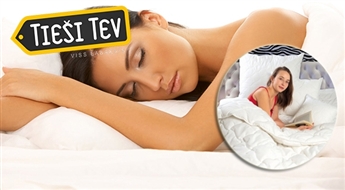 Теплое и мягкое противоалергенное одеяло (135 x 200 см) или подушка  (80 x 80 см) для полноценного сна