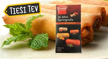 Замороженные Mini Spring Rolls Mix от Nestle.
