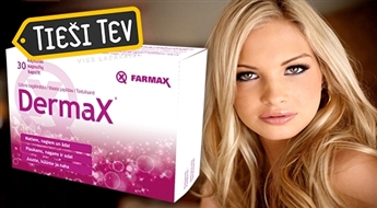 FARMAX: DERMAX - optimālu vielu kombinācija matu, nagu un ādas skaistumam un veselībai