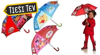 EC: Košs un stilīgs bērnu DISNEY lietussargs (6 veidi)