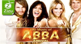 Билеты на ярчайшее шоу «The Music of ABBA» от уникальной группы «Arrival from Sweden» в «Arēna Rīga» со скидкой -42%!