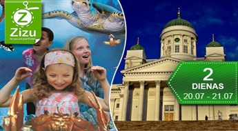 Divu dienu ģimenes kruīzs uz Helsinkiem un Tamperi: atrakciju parki, akvārijs, delfinārijs, planetārijs un daudz kas cits – tikai par Ls 69. Brīnumu zeme Somija!