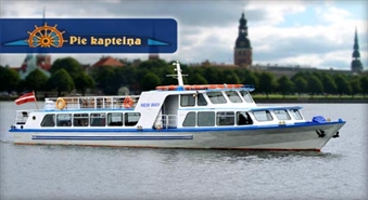 Sajūtiet jūras noskaņojumu: Izklaides brauciens ar kuģīti „New Way” maršrutā Rīga-Jūrmala-Rīga ar 50% atlaidi