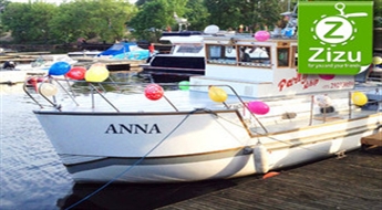 Одночасовая прогулка на развлекательном кораблике «Anna» для компании до 14 человек со скидкой -40%. НЕ ПЛАТИ ВСЕ СРАЗУ!