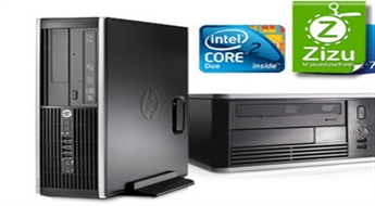 Dators HP Intel Core 2 Duo ar Windows 7 Pro tikai par € 99,9!