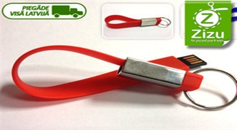 РАСПРОДАЖА - ТЕПЕРЬ ЕЩЕ НА 30% ДЕШЕВЛЕ: USB флешка-брелок для ключей (4 Гб) выбранного вами цвета всего за 2,8 €. Доставка ПО ВСЕЙ ЛАТВИИ!