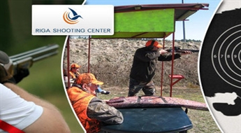 Стрельба по движущимся тарелкам или макетам животных в «RIGA SHOOTING CENTER»