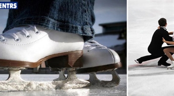Катание на коньках и аренда коньков на ледовом катке спортивного центра Volvo со скидкой -33%!