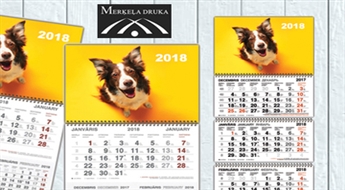 Настенный или магнитный отрывной календарь с вашим фото, начиная всего от 3,5 €!
