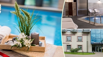 SIGULDA: Relaksācija DIVIEM viesnīcas „Sigulda” atpūtas kompleksā (sauna, tvaika pirts, masāžas SPA vanna, baseins) romantiskā atmosfērā ar uzkodām un dzirkstošo vīnu