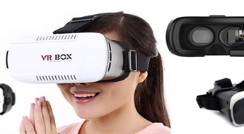 Universālas virtuālās realitātes brilles „VR Box” viedtālrunim ar 62% atlaidi. PIEGĀDE visā LATVIJĀ!