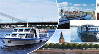 Brauciens ar kuģi „New Way” Rīga-Jūrmala-Rīga tikai par € 20 pieaugušajam un par € 10 bērnam!