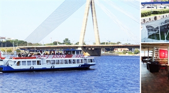 KATRU DIENU: Kruīzs pa Daugavu – „Rīgas panorāma”, „Saulrieta reiss” vai brauciens Rīgas līča virzienā – ar kuģi „Liepāja” (1 stunda) tikai par € 5 pieaugušajam vai par € 1,9 bērnam!