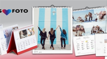 COPY PRO: Personalizēts galda vai sienas kalendārs ar jūsu foto, sākot no € 6,8!