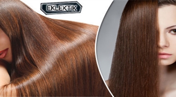Лечебное ламинирование волос «Эффект ботокса» ИЛИ заполнение волос шелком + подравнивание кончиков + укладка со скидкой -49%!