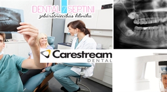 Žokļa panorāmas rentgens zobārstniecības klīnikā „DentalSeptiņi” ar 40% atlaidi. NEMAKSĀ VISU UZREIZ!