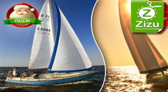 Подарочная карта на незабываемый круиз по Даугаве на красивой яхте «Raido» для компании из 8 человек, начиная всего от 35 Ls (49,8 €). Плывите навстречу своим приключениям!