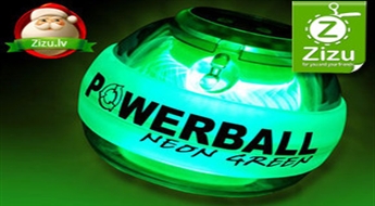 Žiroskopiskā ierīce NSD Powerball jūsu treniņiem tikai par Ls 13 (18,5 €)!