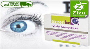 Натуральное средство для сохранения остроты зрения – Visio Komplekss с экстрактом черники (30 капсул) – всего за 3,6 € (2,53 Ls). Доставка ПО ВСЕЙ ЛАТВИИ!