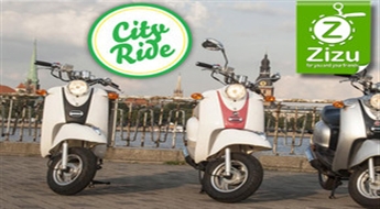 Atlaide līdz -19% motorolleru nomai Rīgā uz dienu vai pat uz veselu diennakti!