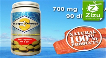 Упаковка концентрата жирных кислот Omega 3 «MEGA 3 OMEGA» (90 капсул) всего за 19,9 €. Доставка ПО ВСЕЙ ЛАТВИИ!