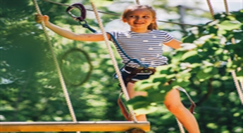 Tarzāna šķēršļu parks bērniem