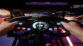 Autosacīkšu simulātors ar VR brillēm „VR Gaming”