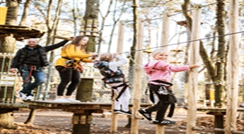 Izklaide piedzīvojumu parkā „UNO Park“ Viļņā